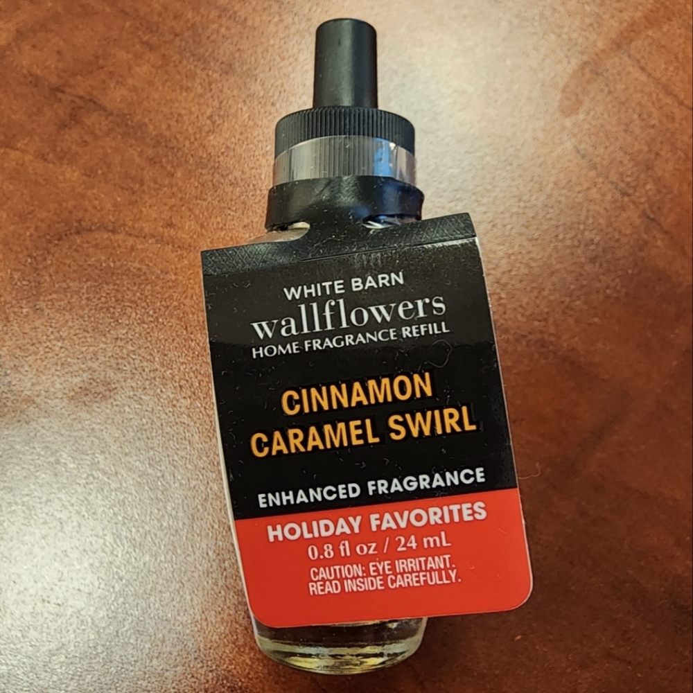 Cinnamon  Caramel Swirl wallflower refill